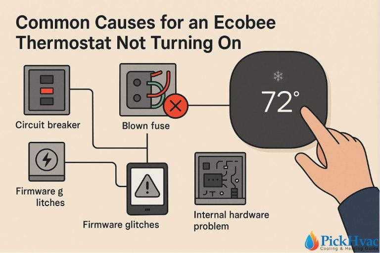 Ecobee Thermostat Not Turning On (Not Working) PICKHVAC