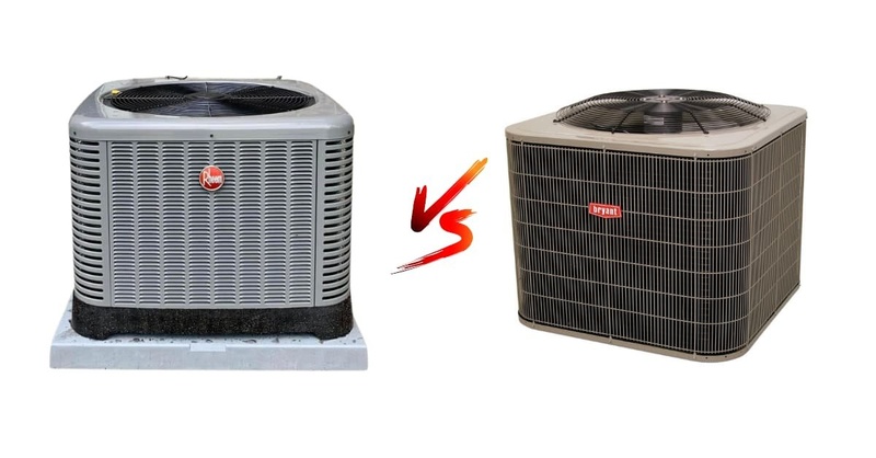 Bryant vs Trane air conditioner durability
