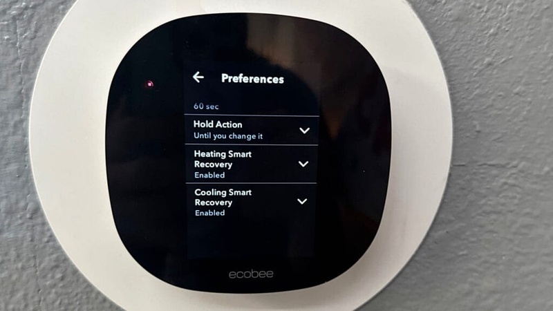 Ecobee thermostat power troubleshooting