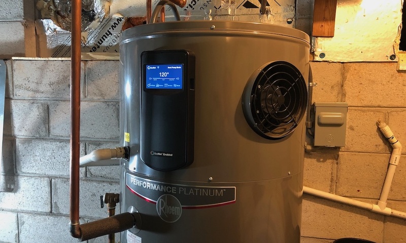 heat pump water heater installation cost breakdown