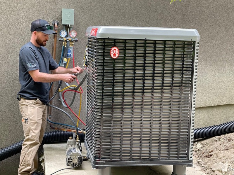 Rheem heat pump installation steps