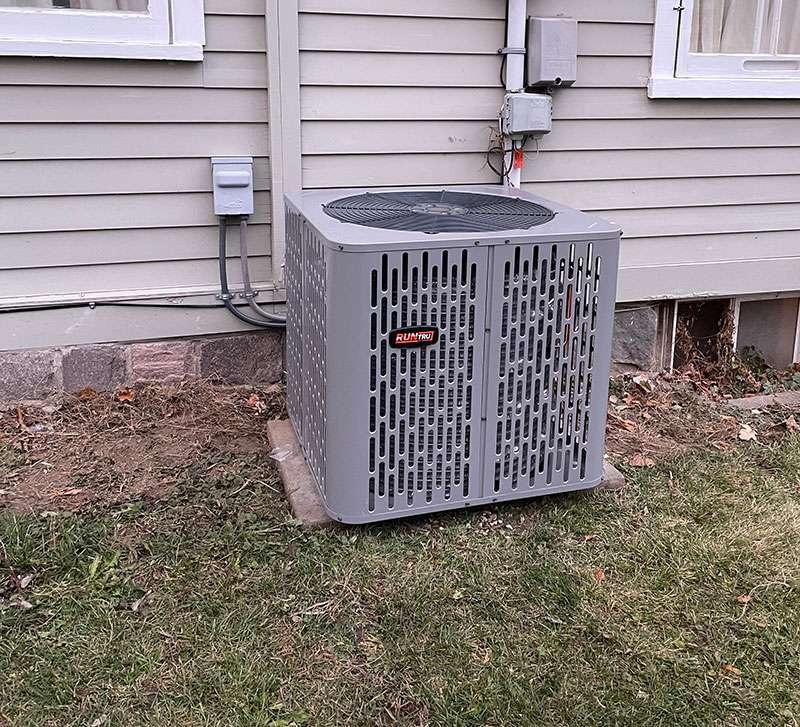 RunTru air conditioner installation