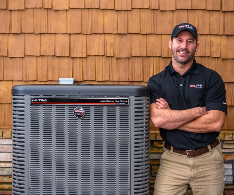 Ruud AC dealer installation